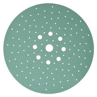 Serious Grit - 225mm 9-Hole 120 Grit Drywall Sanding Discs - Fits Festool Planex LHS 225 Sanders - Heavy-Duty Hook & Loop Film Abrasives - Dust-Free Multi-Hole Drywall Sander Sandpaper - 25 Pack