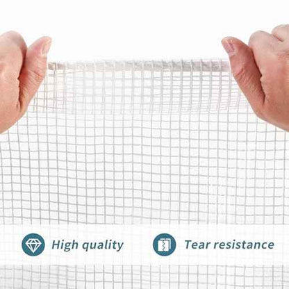 Heavy Duty Clear Tarp 16x20FT, UV Resistant, Waterproof Greenhouse Tarps with Grommets for Garden,Outdoor,Yard (10 mil)