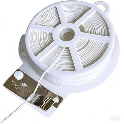 Twist Tie, 328 Feet (100m), white cable ties with Cutter, Garden Plant Ties Reusable, white Twist Ties for plants Gardening Tomatoes Tie garden ties for plants,garden twist ties flowers Climbing