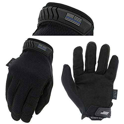 Mechanix Wear - Thin Blue Line Covert Tactical Gloves Medium,Black