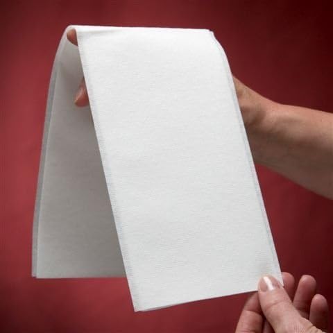 50-Pack BloominGoods Disposable Bathroom Napkins | 12" x 17" Single-Use Classic