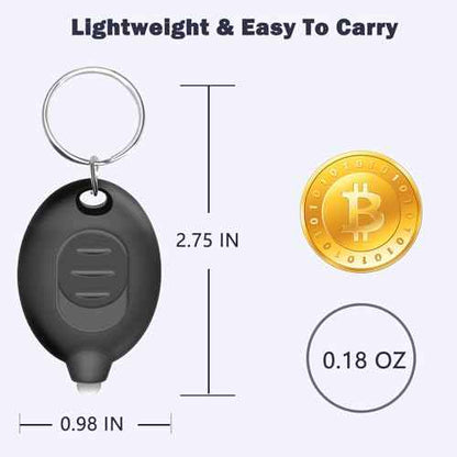 Mini LED Keychain Flashlight, Ultra Bright Tiny Flashlight, Small Keychain Flashlight White Light, Micro Pocket Key Ring LED Flashlight for Emergency Lighting - Multicolor Shell (96PCS)