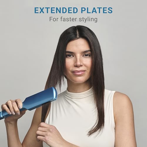 Nano Titanium Ultra-Thin Hair Straightener, Professional Flat Iron For All Hair Types