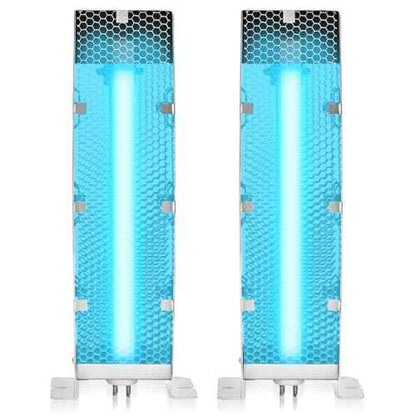 2 PCS Upgrade Air Scrubber Advanced Replacement Bulb, Photocatalytic Oxidation (PCO), 9 Inch Cell & ?v Bulb (Ozone-Free) Replacement for Activetek InDuct 2000,A1013A,A1013C,A1013P,A1013Q, A1013U
