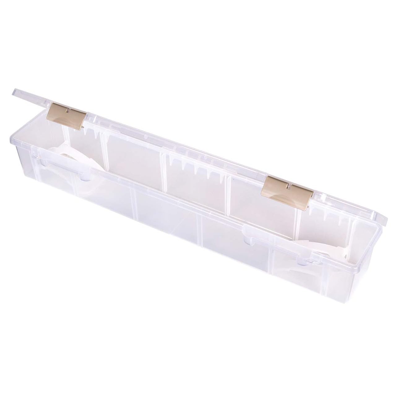 ArtBin 6999AB Fabric Strip Case - Crafts, Quiliting & Sewing Organizer, [1] Plastic Storage Case, Translucent