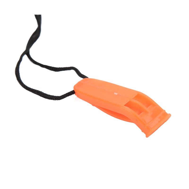 Life Saving Ice Pick, 2pcs Orange Handle Fishing Ice Picks Ice Safety Picks with Emergency Whistle Ice Fishing Picks for Camping Hiking Fishing(Black Rope)