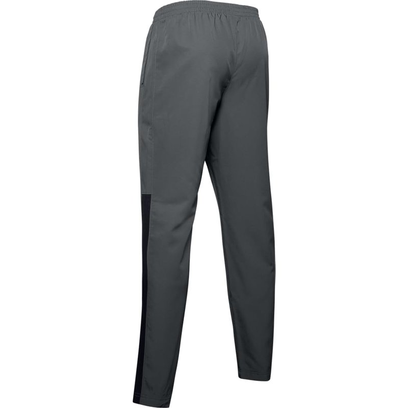 Under Armour Men's Woven Vital Workout Pants , Pitch Gray (012)/Black, Large
