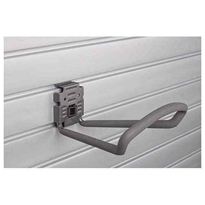 HandiWall 8" Loop Hook with Locking Bracket for Tool Storage on Slatwall Panels