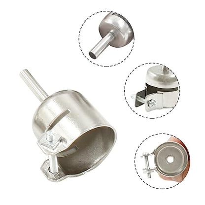8Pcs Heat Gun Nozzle Tips,Hot Air Nozzle Kits for Hot Air Soldering Station£¨3/4/5/6/7/8/10/12mm