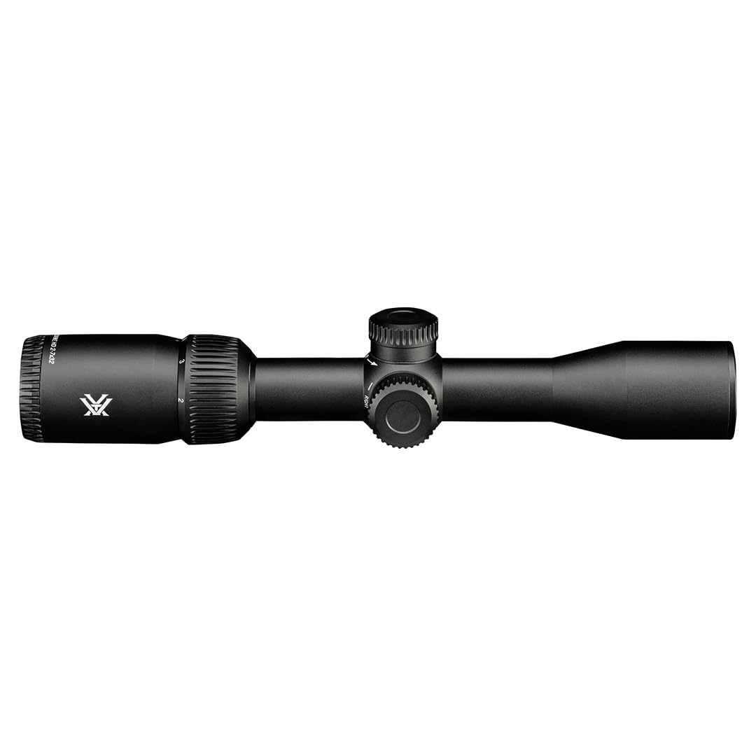 Vortex Crossfire HD 2-7x32 Second Focal Plane, 1-inch Tube Riflescope - Illuminated Dead-Hold 2A BDC MOA