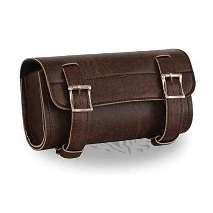 Milwaukee Performance MP8525RT Retro Brown 'Quick Release' PVC Two Buckle Tool Bag - One Size