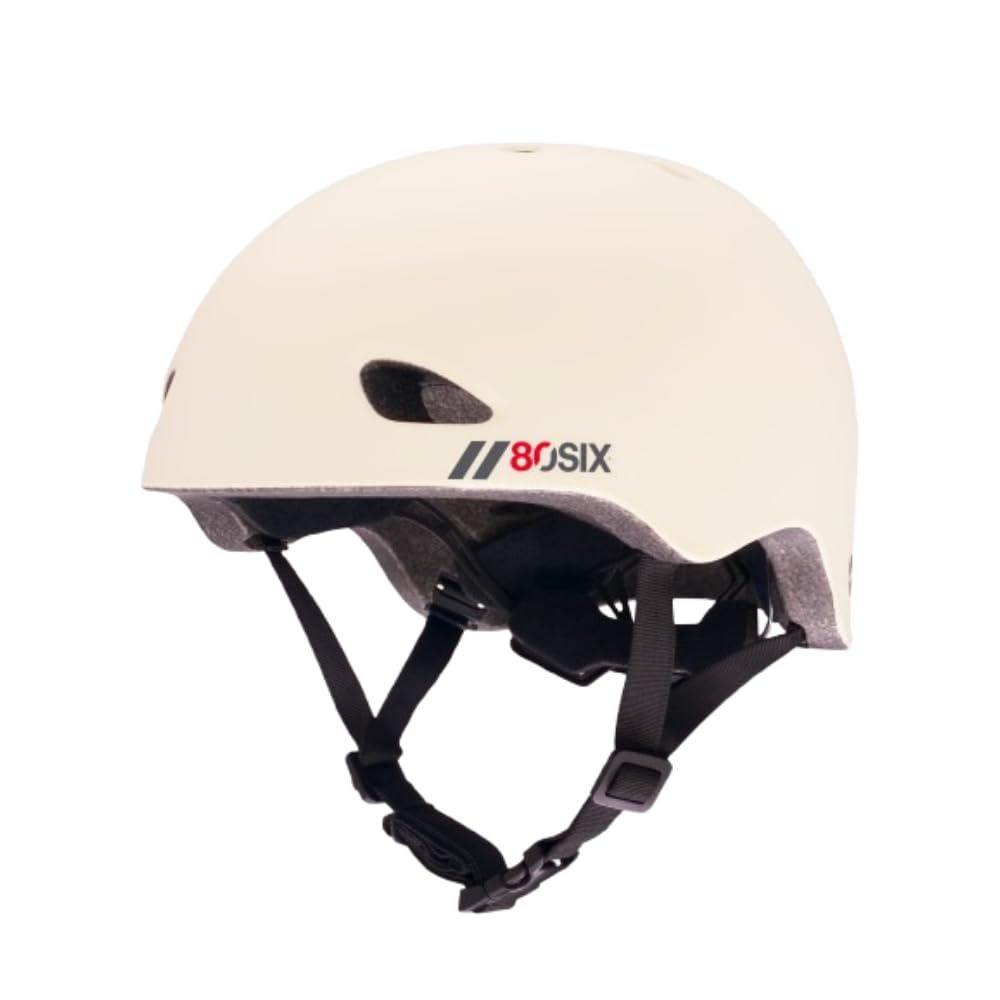 80SIX E-Ride Helmet with LED Light for Youth & Adults – Adjustable Bike Helmet for E-Bike, Biking, Skateboarding & Outdoor Sports
