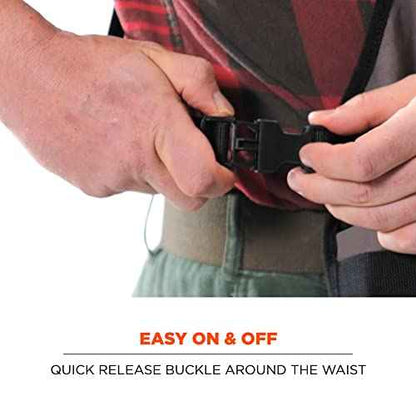 Ergodyne - 13694 Arsenal 5704 Torso Length Work Tool Apron, 22-Pockets, Gray