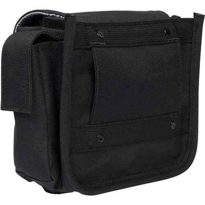 ROBOCUP AC Belt Organizer Pouch with Silent Main Storage Pocket, Two Nylon Buckles, Hook&Loop Patch Area, Metal D-Ring, Multiple Tool Slots, Designed for Professionals Working in Film, TV and Photo
