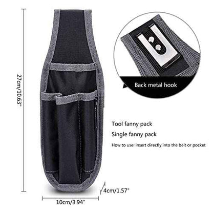 Mini Tool Pouch Electrician's Tool Work Organizer Holder Wear-Resisting Multipurpose for Pliers Screwdrivers Mini Tool Pouch Organizer