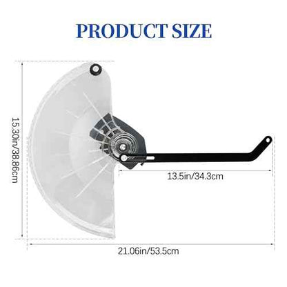 089240023710 Miter Saw Blade Guard for Ryobi TSS121, TSS121T, TSS120L 12" Miter Saw Lower Blade Guard 1 Pcs