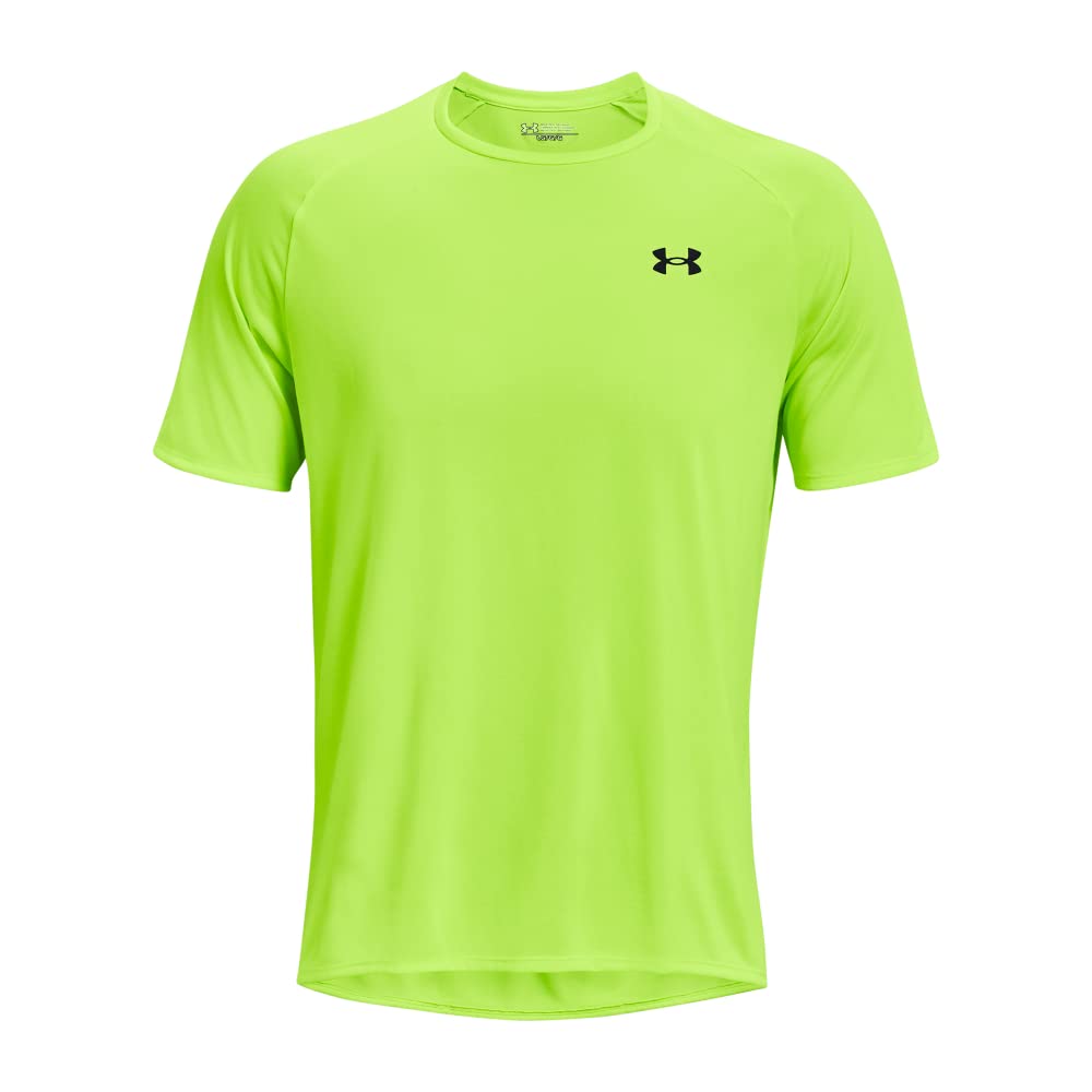 Under Armour Men's Tech 2.0 Short-Sleeve T-ShirtDISC, (369) Lime Surge / / Black, 3X-Large Tall