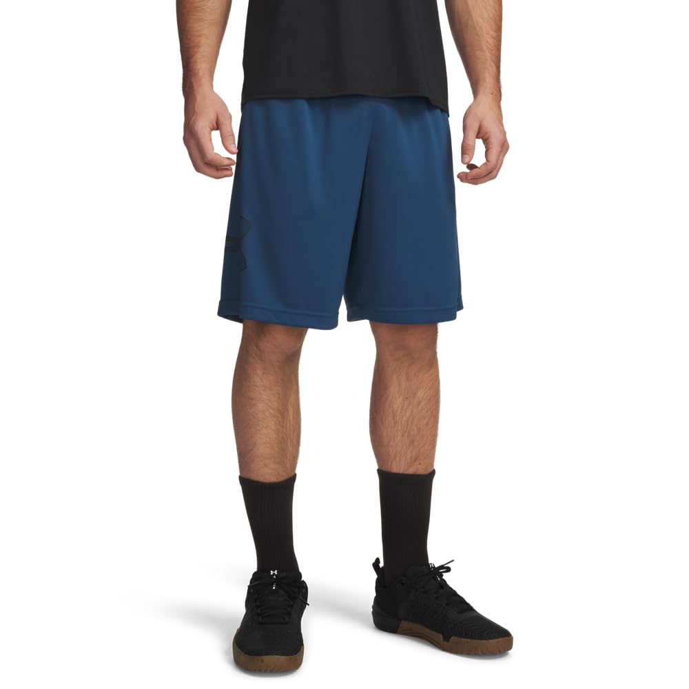 Under Armour Men's Tech Graphic 10" Shorts, (498) Wham Blue / / Black, 4X-Large Tall