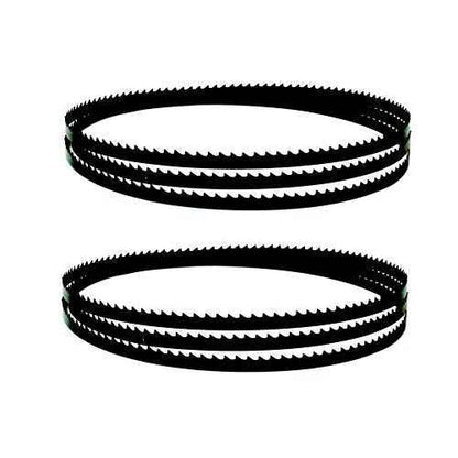 FOXBC 72 Inch x 1/4 Inch x 6 TPI Bandsaw Blades Wood Cutting for Delta 28-140, Wen 3962 10-inch bandsaw- 2 Pack