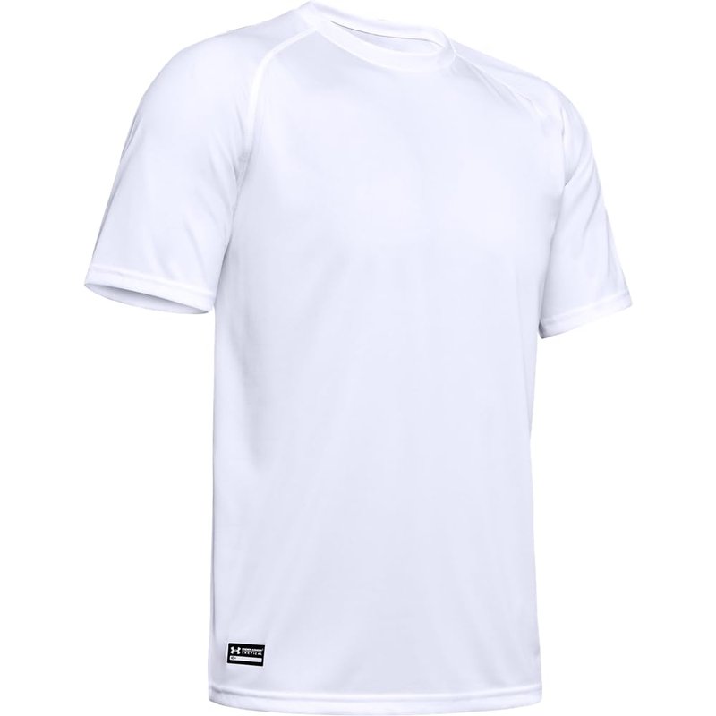 Under Armour Men's UA Tactical Tech Short Sleeve T-Shirt LG White