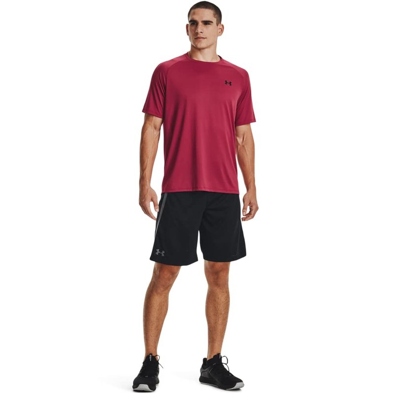Under Armour Men's Tech 2.0 Short-Sleeve T-Shirt, Black Rose (664)/Black, XX-Large