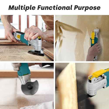 Enventor Multi Tool Saw, 2.5Amp Electric Oscillating Tool Kit Corded with 28pcs Saw Accessories, 6 Variable Speeds, 3¡Æ Oscillating Angle Oscillating Saw for Cutting, Scraping, Sanding