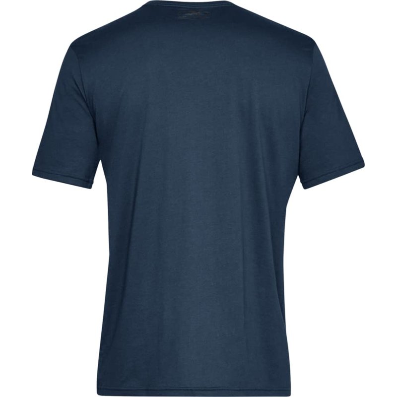 Under Armour Men's UA Sportstyle Left Chest Short Sleeve Shirt LG Navy