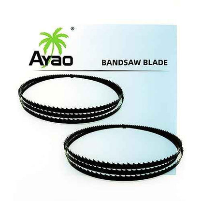 AYAO 116" X 1/4" X 12TPI Bandsaw Blades to fit Jet JWBS-14SFX Band Saws, 2PK