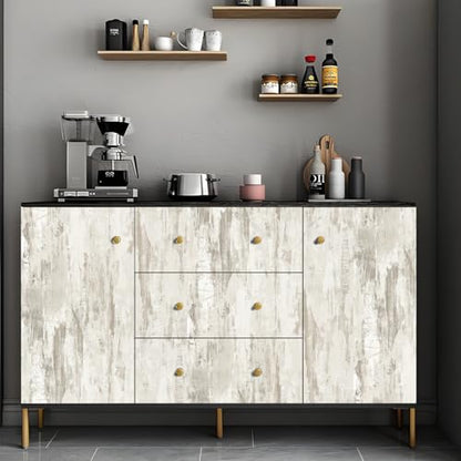 Thick Beige Concrete Wallpaper Peel and Stick Beige Contact Paper for Bedroom Removable Cement Wallpaper Self Adhesive Vinyl Faux Concrete Contact Paper for Walls Kitchen Farmhouse 17.7"x80"