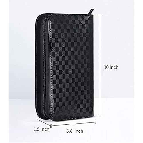 Large Hair Stylist Scissor Holder Pouch Cases for Hairdressers, Salon Tools Holster Bag, Pu Leather