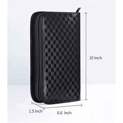 Large Hair Stylist Scissor Holder Pouch Cases for Hairdressers, Salon Tools Holster Bag, Pu Leather