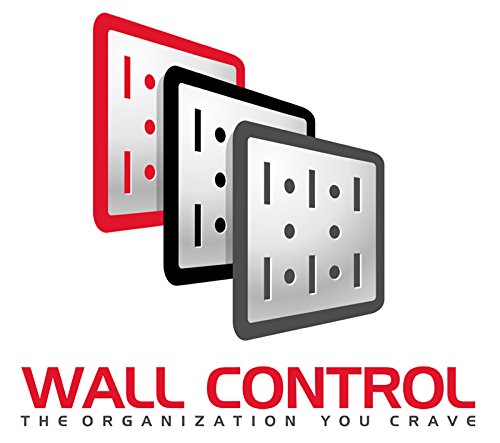Wall Control Pegboard 32in x 16in Galvanized Metal Pegboard Tool Board Panel