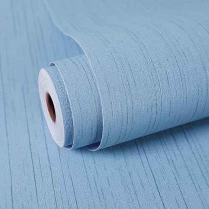 Grasscloth Peel and Stick Wallpaper Grey Blue 15.74" X 118.11" Fabric Textured Self-Adhesive Contact Paper Removable Vinyl Wall Paper Grass Cloth Linen Wallpapers for Bathroom Bedroom Cabinets Desk