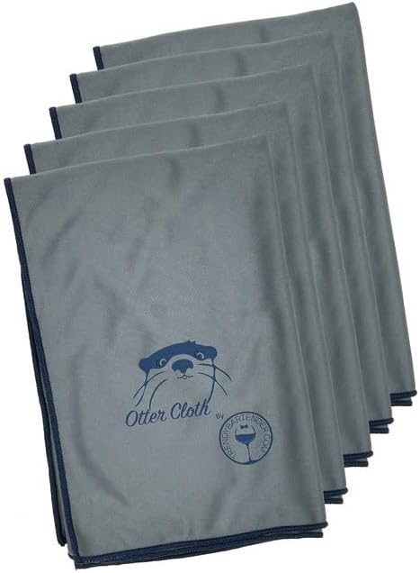 Trendy Bartender Toast to Perfection Microfiber Glass Polishing Lint-Free Cloth