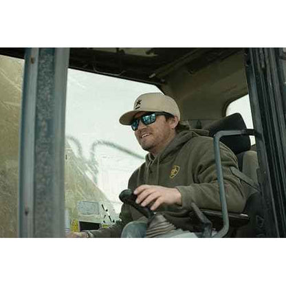 EDGE Defiance Wayfarer Safety Glasses, Polarized Z87 Safety Glasses, Mens Z87 Sunglasses, Protective Eyewear, Z87 Glasses