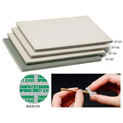 Tamiya 300087148 Sanding Sponge Block, 600 Grit