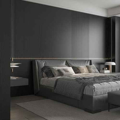 Abyssaly Black Wood Peel and Stick Paper 17.7In X 590 in Decorative Self-Adhesive Contact Paper Film for Furniture Easy to Clean Thickening Upgrade Increase Stomata and Reduces Bubble Generation