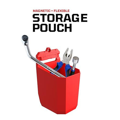 EZRED EZPOUCH Flexible Magnetic Storage Pouch, Holds Tools and Accessories