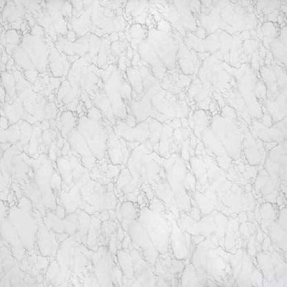 VViViD Matte Carrara White Marble Natural Texture Architectural Vinyl Sheet Film Roll (16 Inch x 6.5ft Roll)