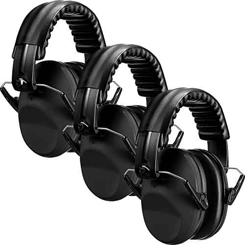 Konohan 3 Pack Noise Reduction Headphones for Kids Ear Protection Earmuffs Headphones for Autism Toddler Kids Ear Muffs 27db