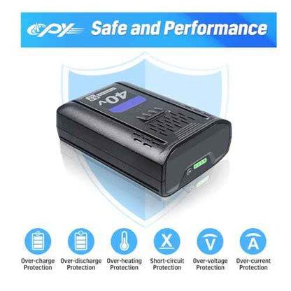 CPY Replacement for Kobalt 40V Battery 6Ah, Compatible with Kobalt 40V Max Battery KB-540-06 KB440-06 KB240-06 KB2540C-06 KB640-03 for Cordless Power Tools