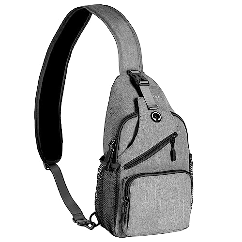 Javolto Crossbody Bags Sling Backpack，Multipurpose Cross body Shoulder Bag for Men and Women Chest Bag Travel Hiking Daypack