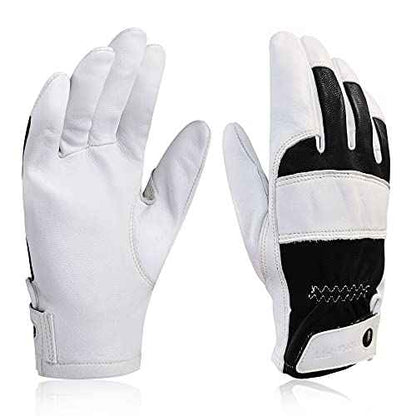 TIG Welding Gloves, High Dexterity Premium Goatskin,Spark-Resistant,True Fit