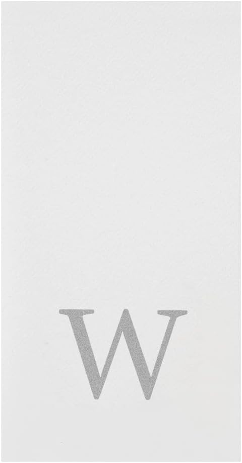 Luxenap 15.8 X 7.9 Inch Linen-Feel Guest Towels, 2000 Lettered Hand Towels