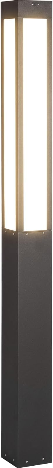 Landscape Path Light, 71" Modern Outdoor LED Luxury Bollard Lighting with IP54 Waterproof for Lawn Courtyard Driveway Pathway Decoration