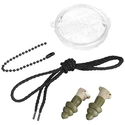 6498 Battleplugs Impulse Earplug,Pocket-Pak,Chain,Cord,Med