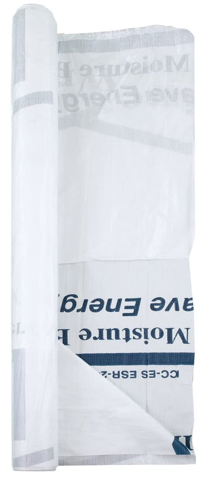 Prime Wrap PR-4575 House Wrap, 9 x 75-Foot, White