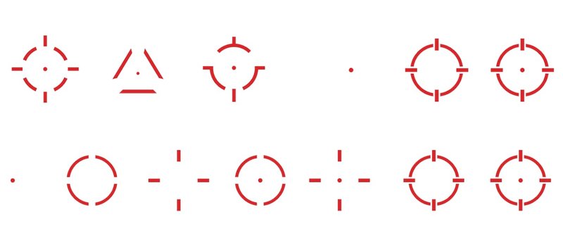 Monstrum Ares V2 Open Reflex Dot Sight for Rifles and Long Guns | with Shake Awake Illumination | Green Dot | A1 Circle Cross Reticle