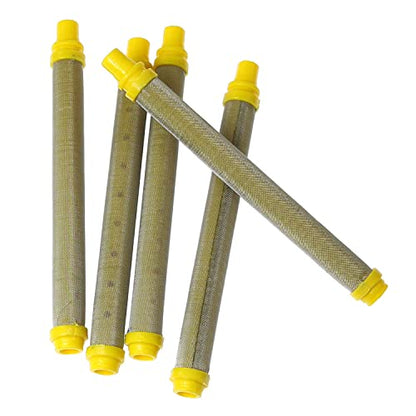 Spray Paint Gun Filters RLECS 5pcs Replacement Wagner Titan Fine Mesh Airless Spray Gun Filters 100 Mesh for 89324 or 0089324, 581-062, 154675 0516732