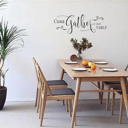 Come Gather at Our Table Home D?cor Kitchen Dining Room Wall Art Kitchen Wall D?cor